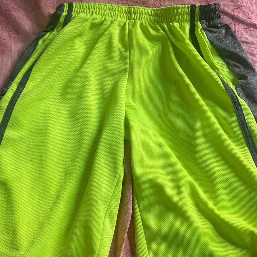 Neon Green Shorts